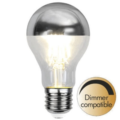 Mynd af Topspegill Silver E27 2700K 400lm Dimmer comp.