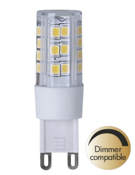 Mynd af LED Clear G9 2700K 360lm Dimmer comp.