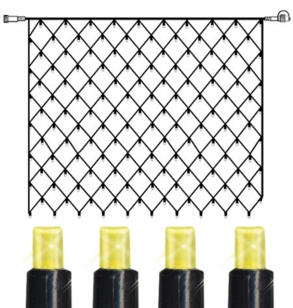 Mynd af System 24 net extra 140 light 2x2m warm white