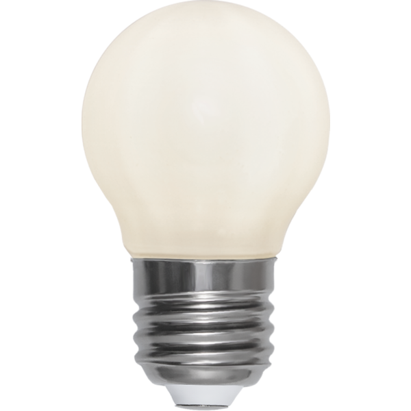 Mynd af LED LAMP E27 G45 OPAQUE FILAMENT RA90