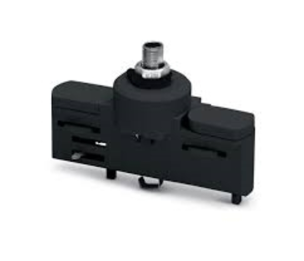 Mynd af Innátengi á braut fyrir hangandi ljós Svart