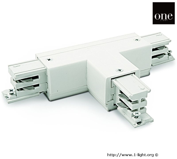 Mynd af T tengi fyrir braut hvítt