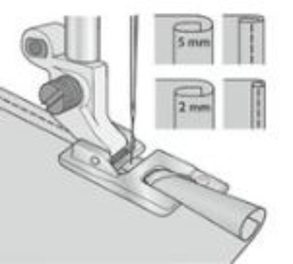 Mynd af Rúllufaldsfótur 5mm Husqvarna*