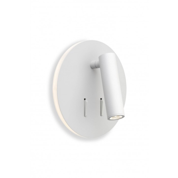 Mynd af Circle veggljós Hvítt