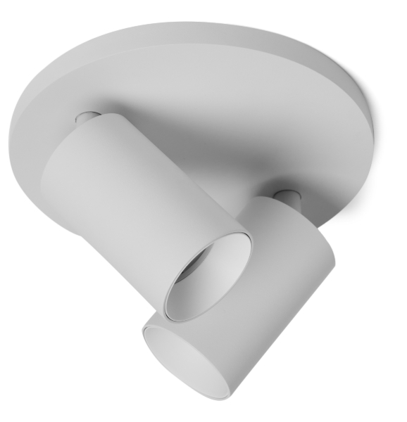 Mynd af spotOn 2 Gu10 Hvítur hring