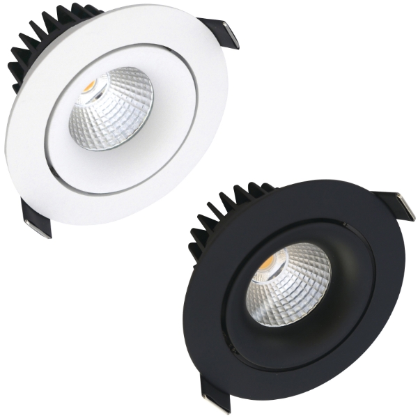 Mynd af VELIA TILT 12,4W, Dim2warm svart