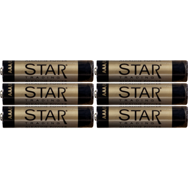 Mynd af AAA RAFHLÖÐUR  6. stk í pakka