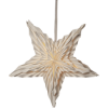 Mynd af Pappírsstjarnar hvít 70 cm.