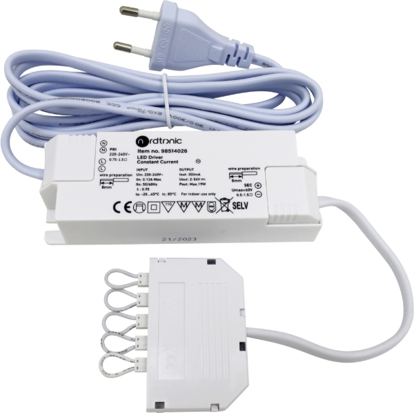 Mynd af LED DRIVER Fyrir Nordtronic undirskápaljós 