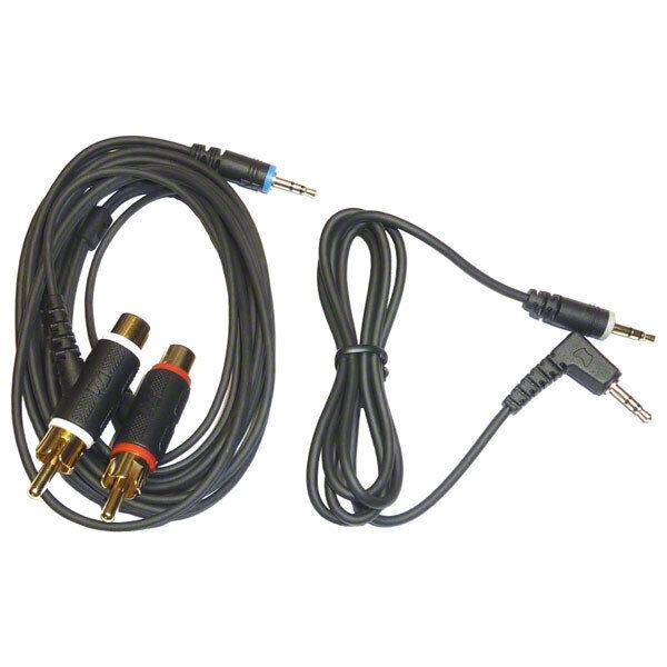 Mynd af Snúra 1,2 mtr. 2,5 jack í vinkil 2,5 jack