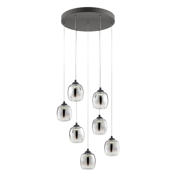 Mynd af Khadi 7falt svart/reyk