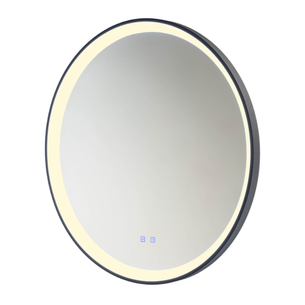 Mynd af Vanity baðspegill með ljósi