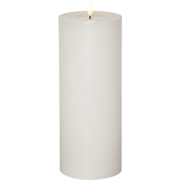 Mynd af Pillar kerti 22,5cm hvítt