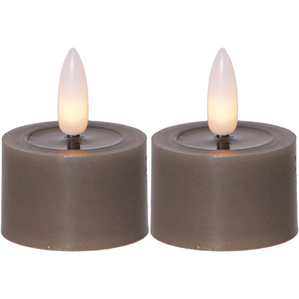 Mynd af Tekerti 2*5cm Grábrúnt