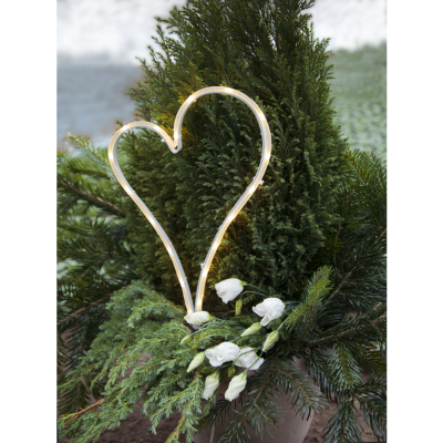 Mynd af Leiðishjarta  LED fyrir rafhlöðu