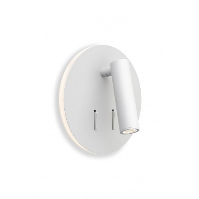 Mynd af Circle veggljós Hvítt