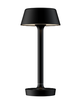 Mynd af Companion svartur hleðsluborðlampi