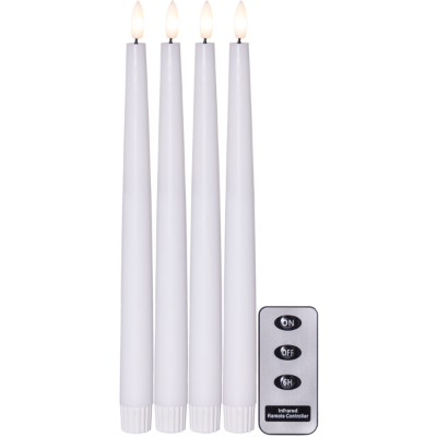 Mynd af Flamme slim 4 hvítt