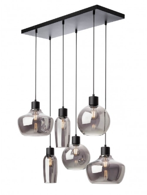 Mynd af Atlantis 6falt svart/reyklitað