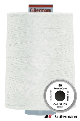 Mynd af Perma core 50 W32109/5000m iðnaðartvinni hvítur