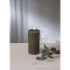 Mynd af Pillar kerti 12,5cm grábrúnt