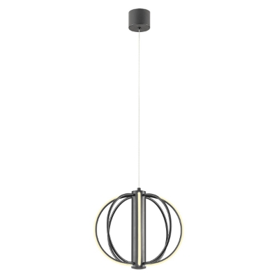 Mynd af Moss hangandi ljós svart